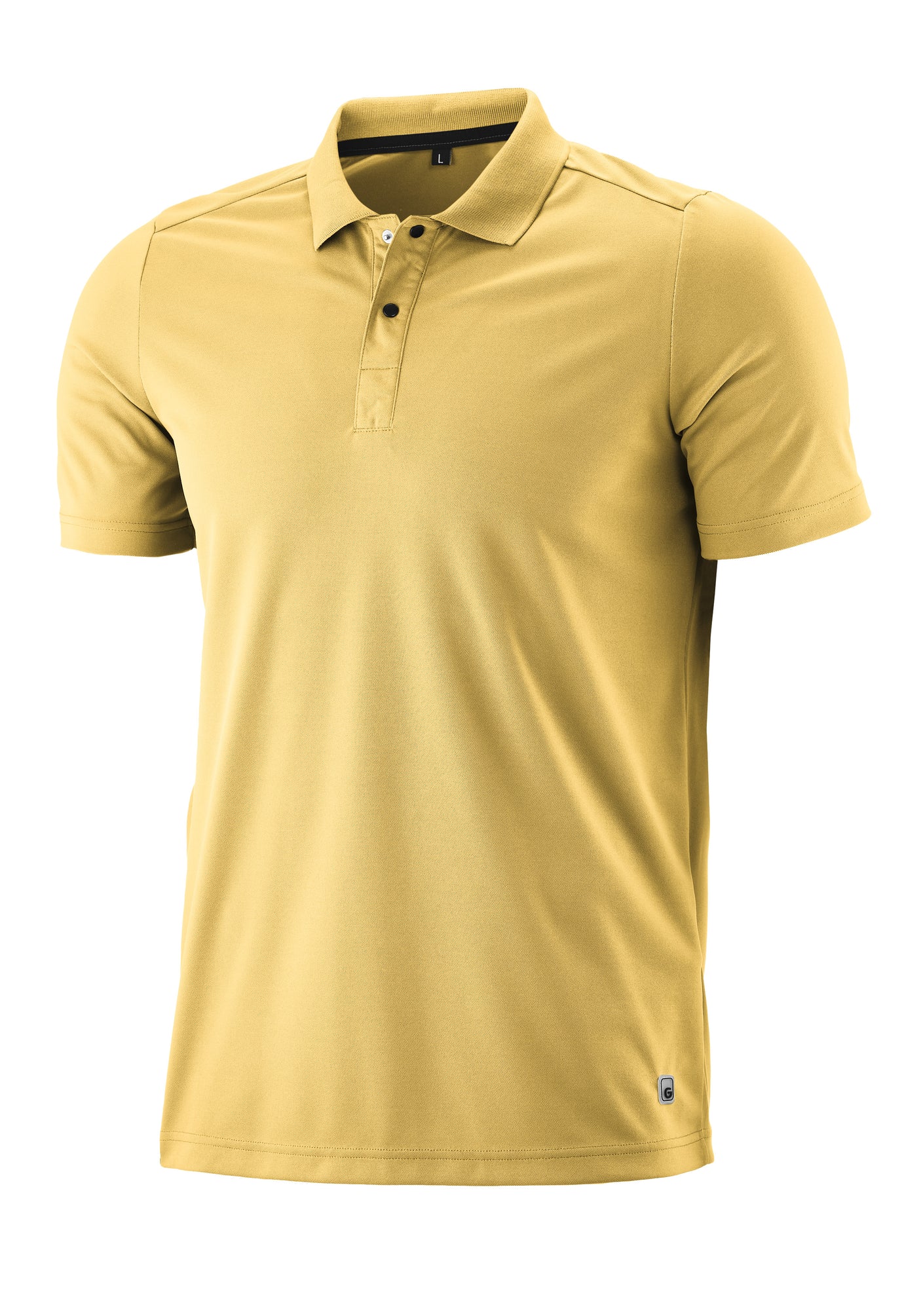 Gonso Essential Polo homme jaune bouvreuil