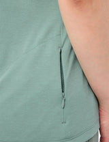 VAUDE Women's Tamaro HZ Shirt IV fougère poussiéreuse