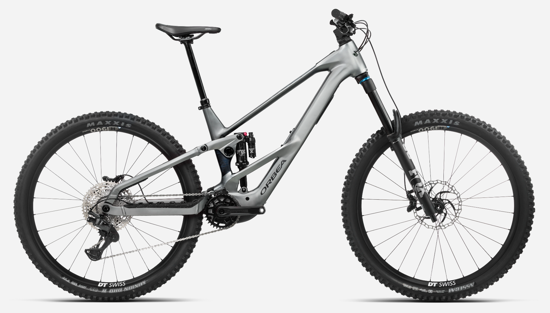 Orbea WILD LT H10 Gris Titane - Noctiluca C View (Mat)