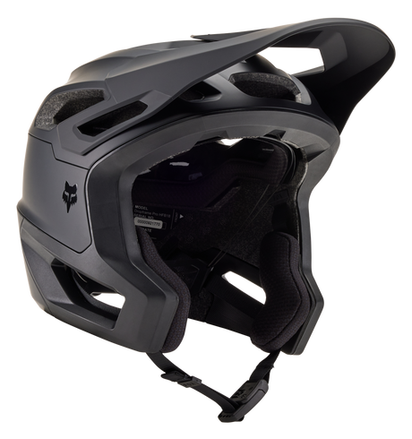 Casque VTT Fox Dropframe Pro Noir Mat Mat