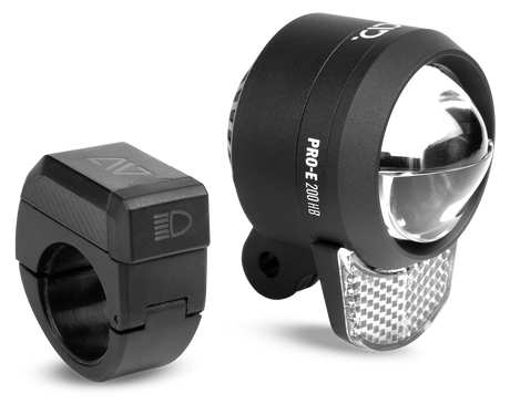 ACID E-Bike phare avant PRO-E 200 High Beam X-Connect noir