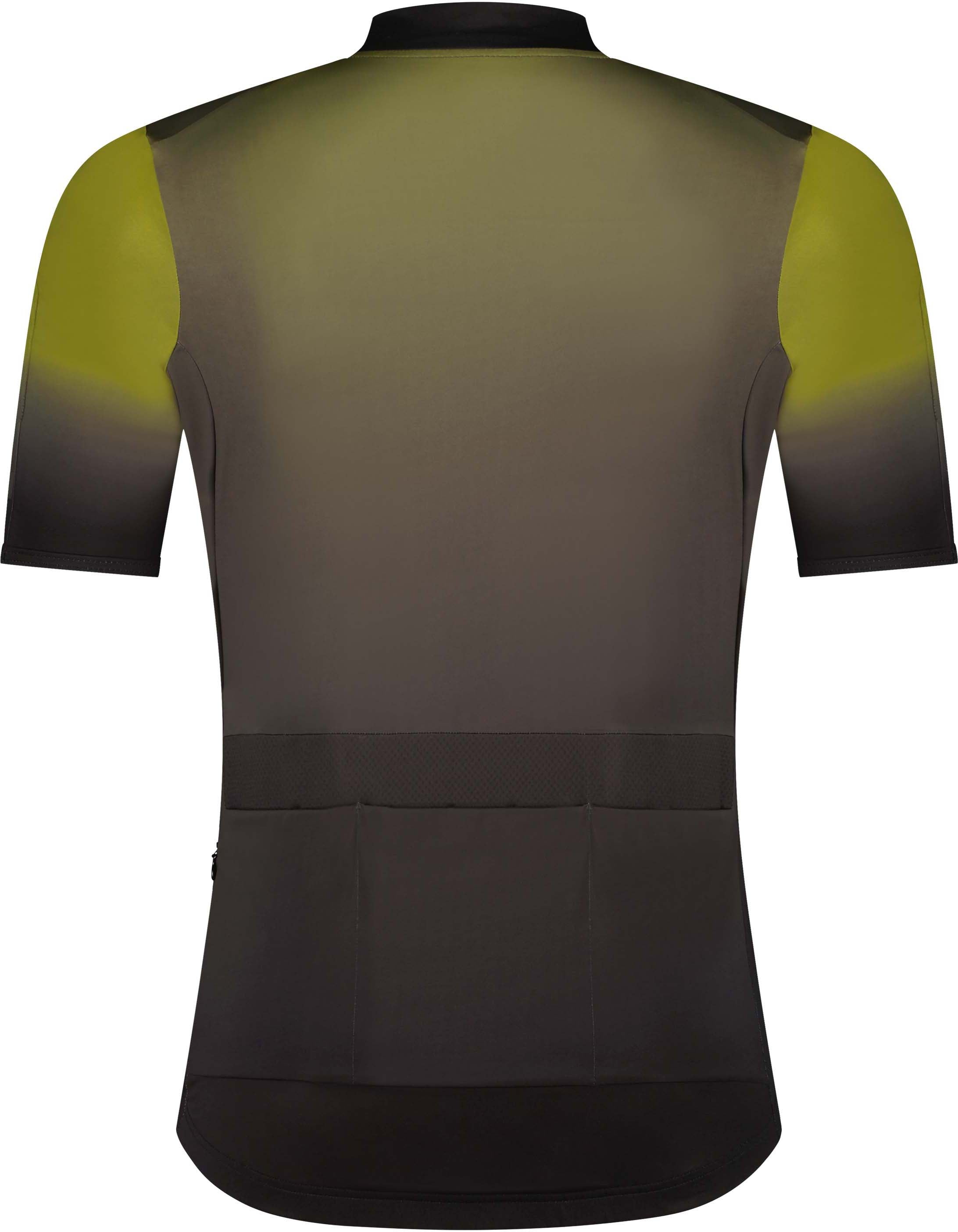 Shimano EVOLVE Avventura Maillot à manches courtes Olive foncé