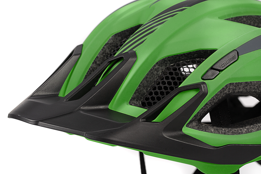 Cube QUEST Casque green´n´grey´n´black