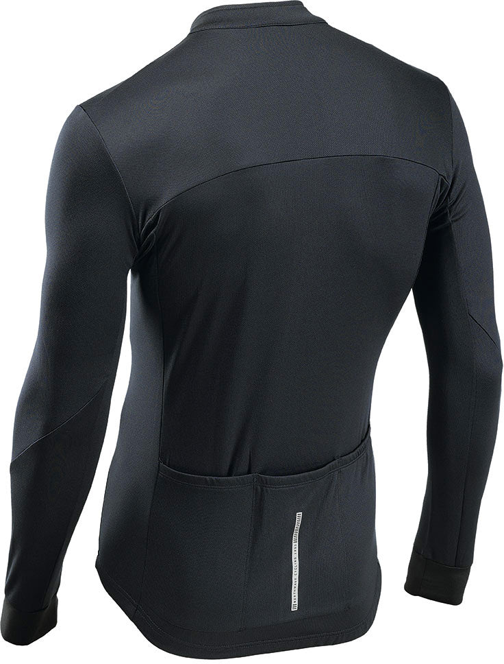 Northwave Force 2 Maillot ML Zip intégral Noir