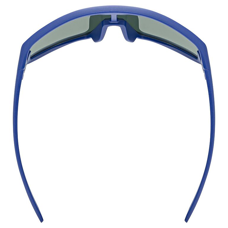 uvex Skyryse Jr. Lunettes de vélo Bleu mat / Miroir vert