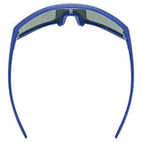 uvex Skyryse Jr. Lunettes de vélo Bleu mat / Miroir vert