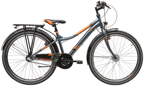 S'cool troX 26-N3 Gris foncé/Orange