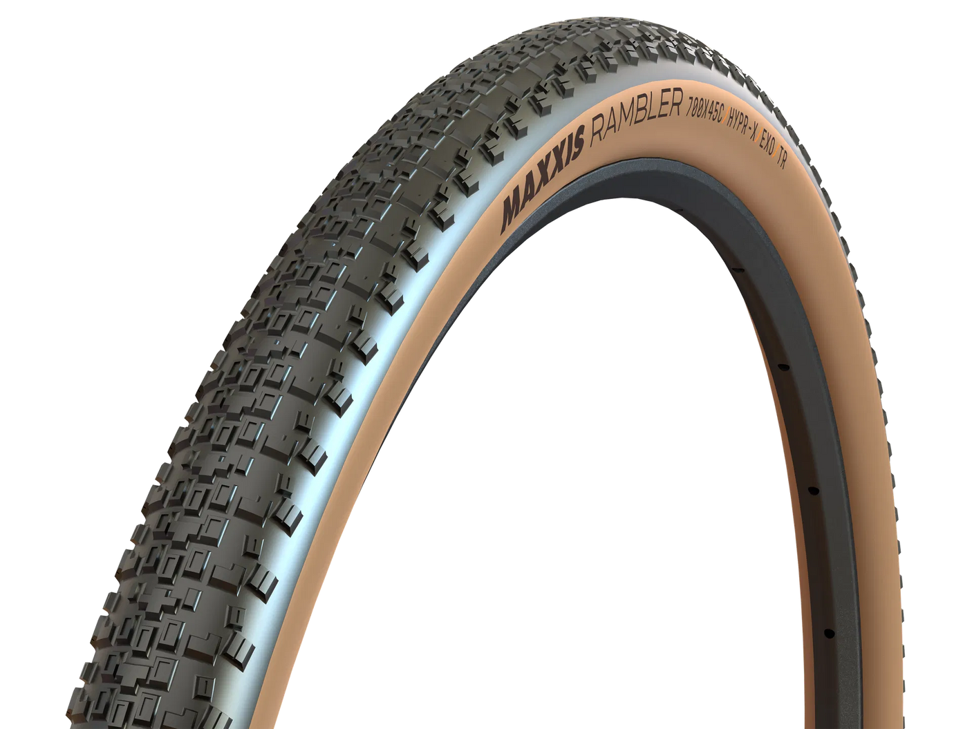 Maxxis Rambler Gen.2 pneu 28" EXO Protection, TR Tubeless Ready, composé HYPR-X tanwall