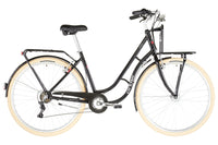 Ortler Cargo Detroit Alloy Wave (2022) | vélo hollandais | noir – aktuelle Variante