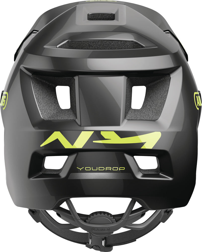 ABUS Youdrop Casque Enfant, noir brillant