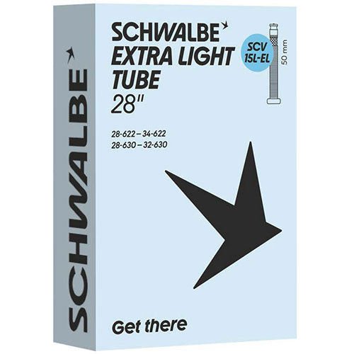 Schwalbe SCV 15L-EL CHAMBRE À AIR EXTRA LIGHT 28/34-622/630