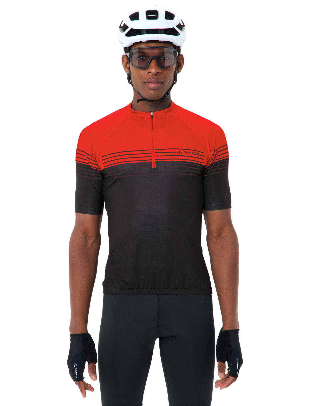 VAUDE Homme Posta HZ Tricot II rouge lumineux