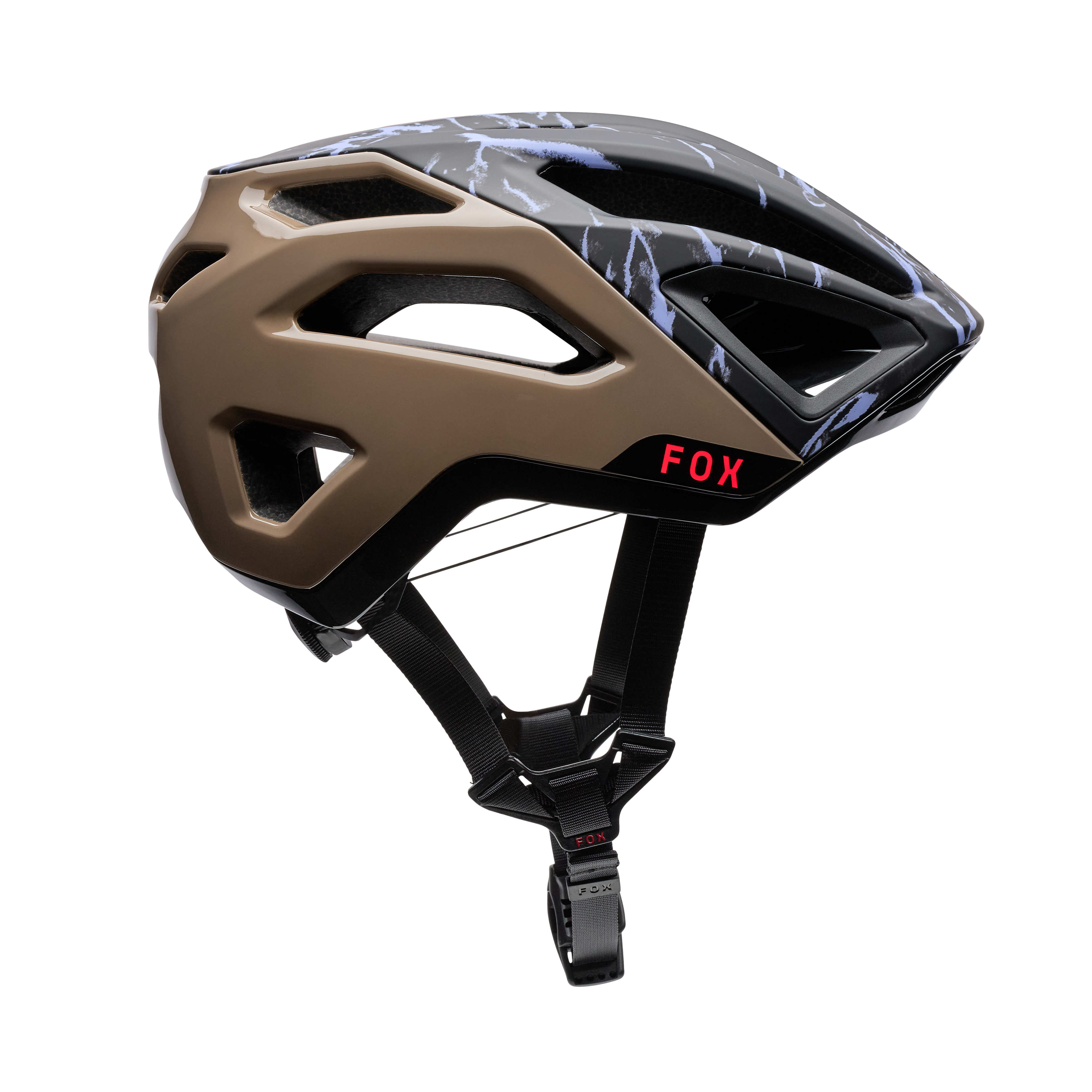 Fox Crossframe Pro Quest casque VTT Noisette