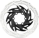 Disque de frein SRAM Centerline XR Rotor en deux parties Profil arrondi 6 trous noir/argent