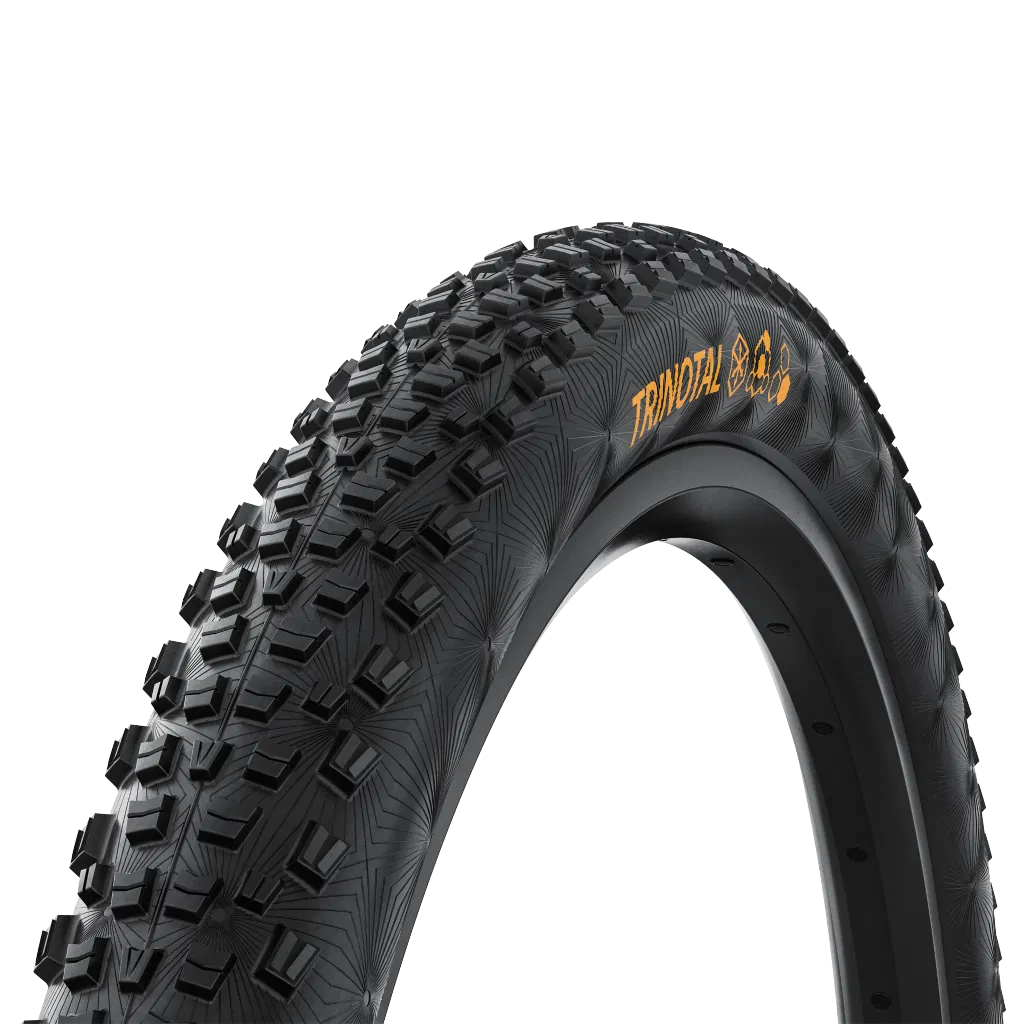 Continental Trinotal Trail Grip pliable 26" pneu pliable noir / noir skin