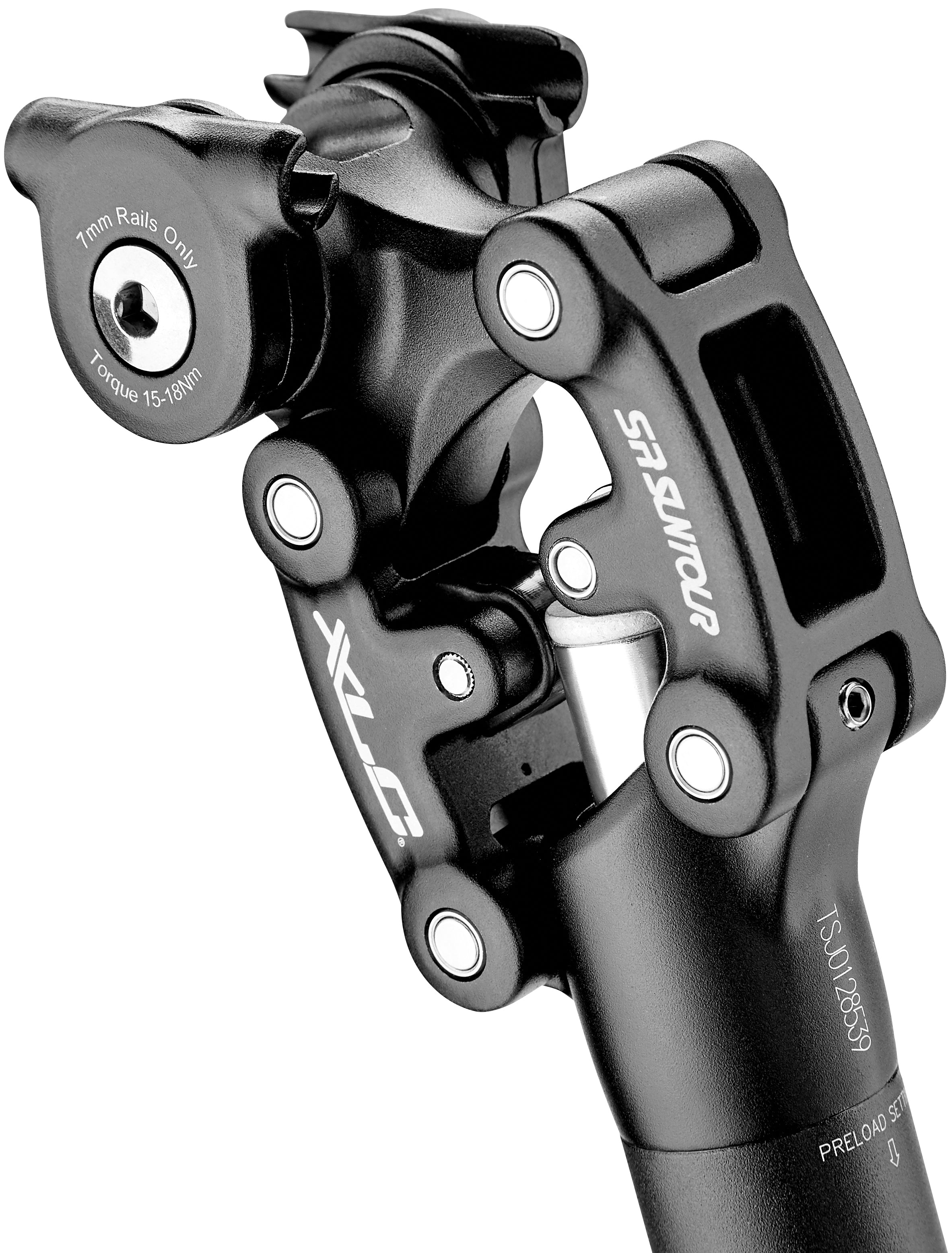 XLC SP-S11 tige de selle suspendue Ø31,6mm noir