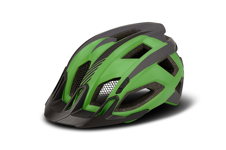 Cube QUEST Casque green´n´grey´n´black
