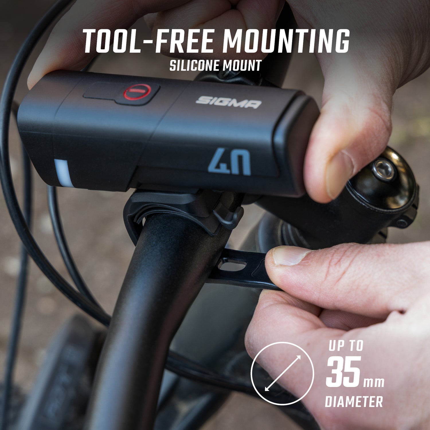 Sigma Aura 40 USB éclairage avant