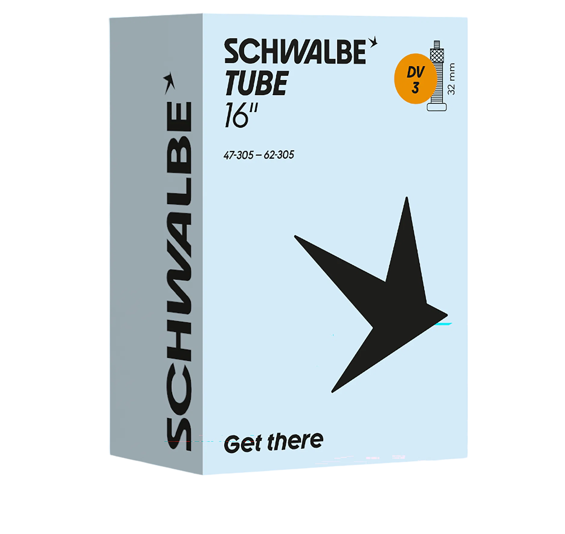 Schwalbe DV 3 chambre à air 47/62-305