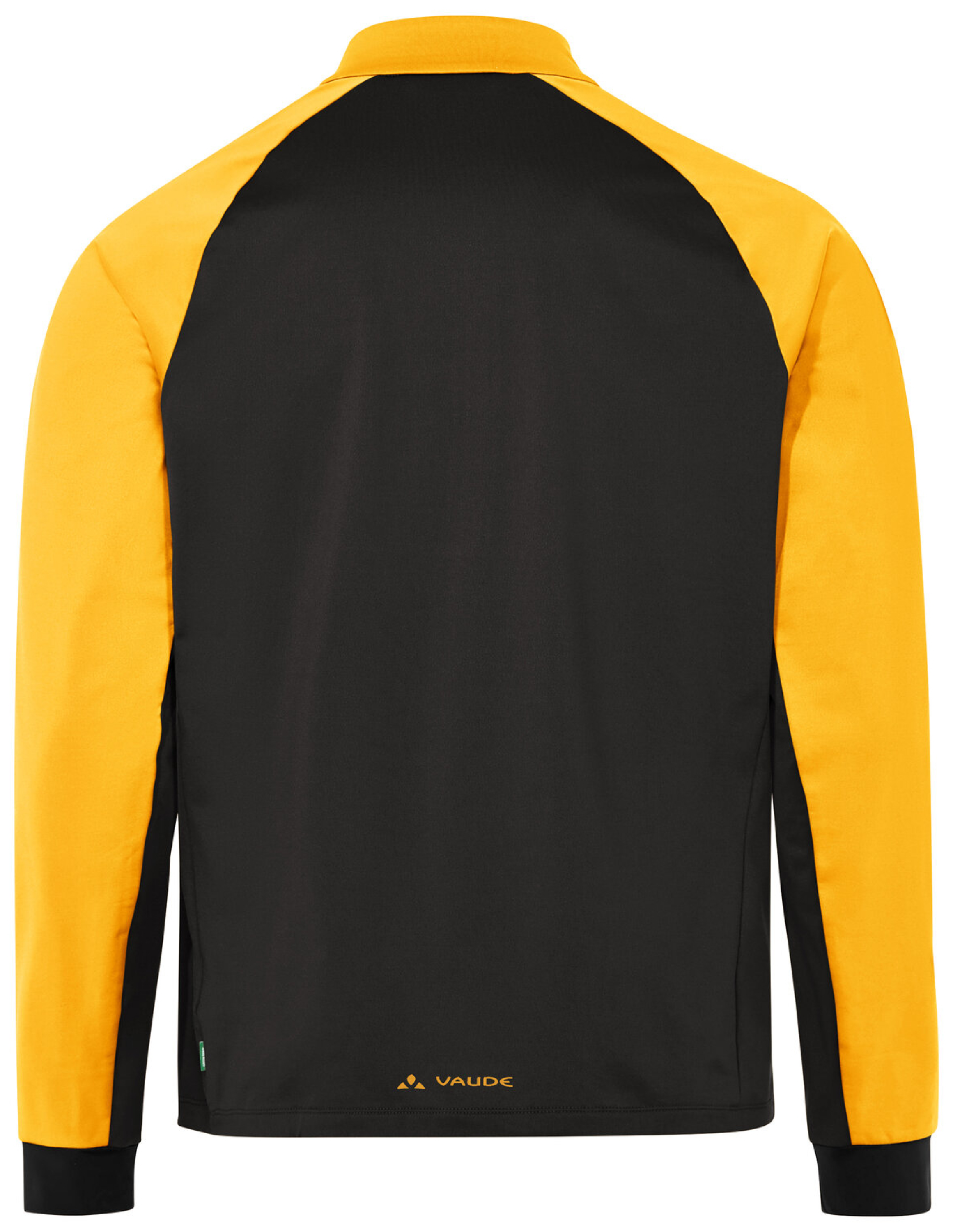 VAUDE T-shirt homme Qimsa demi-zip manches longues safran