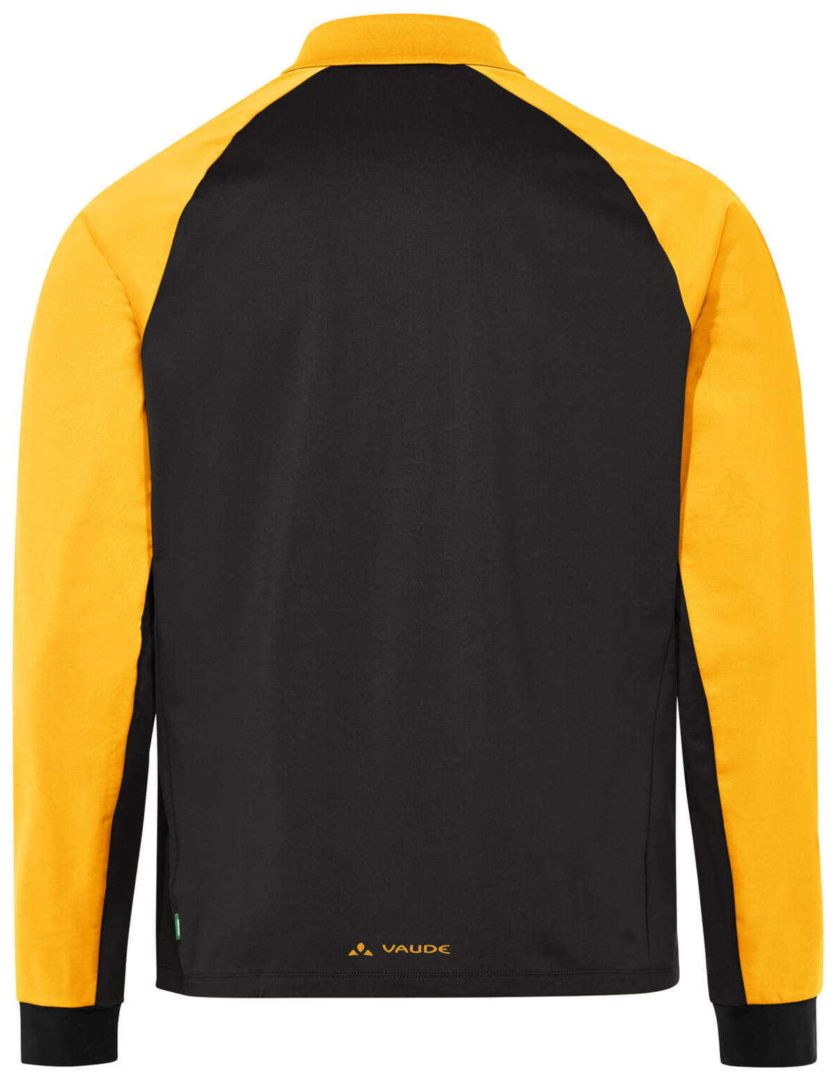 VAUDE T-shirt homme Qimsa demi-zip manches longues safran