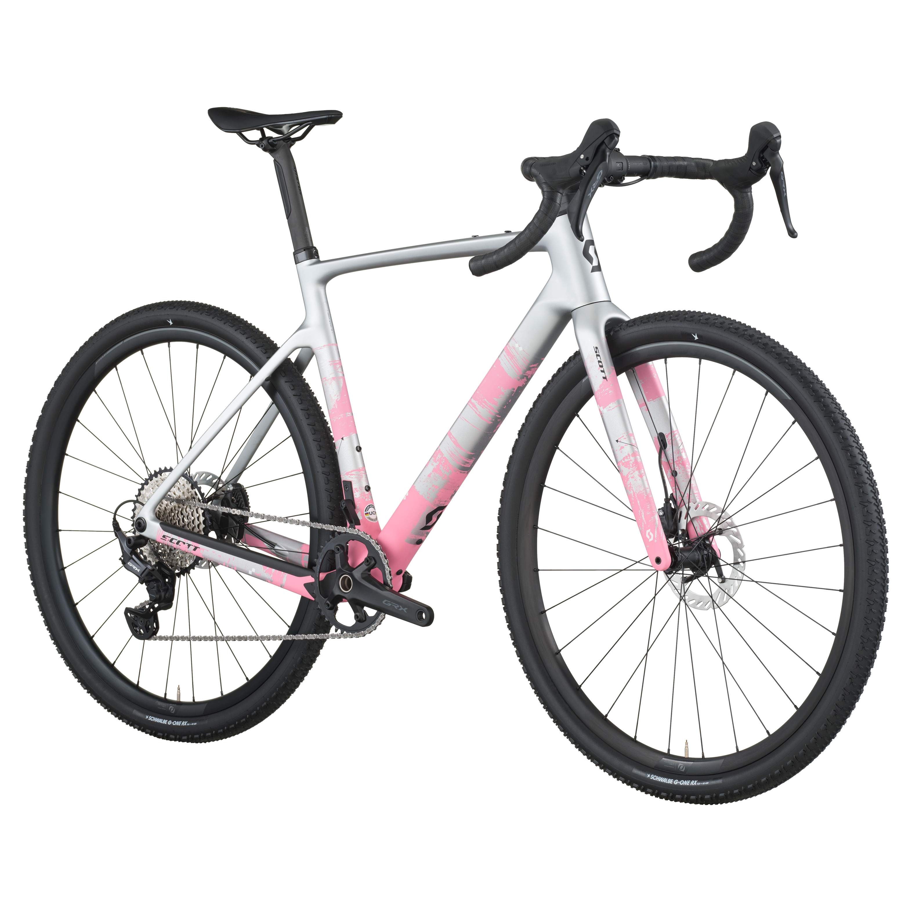 Scott Addict Gravel 30 gris carbone