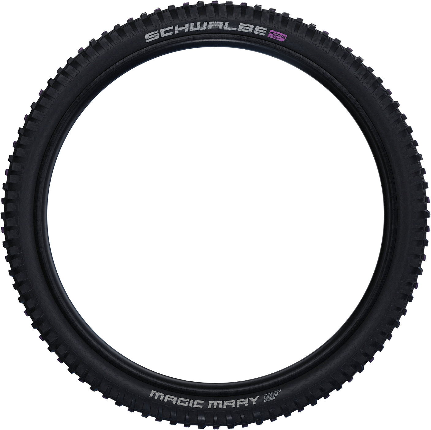 Schwalbe Magic Mary Super Downhill Evolution pneu souple 26x2.60" TLE E-25 Addix Ultra Soft noir