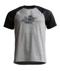 Zimtstern Riderz MTB Tee SS Homme Gun Metal Melange/Pirate Black – aktuelle Variante