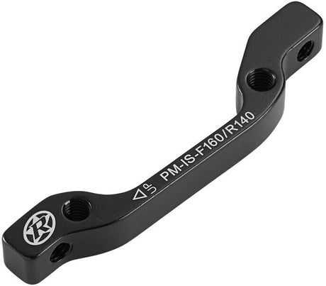 Adaptateur IS-PM Reverse pour frein à disque roue avant 160 mm/roue arrière 140 mm noir
