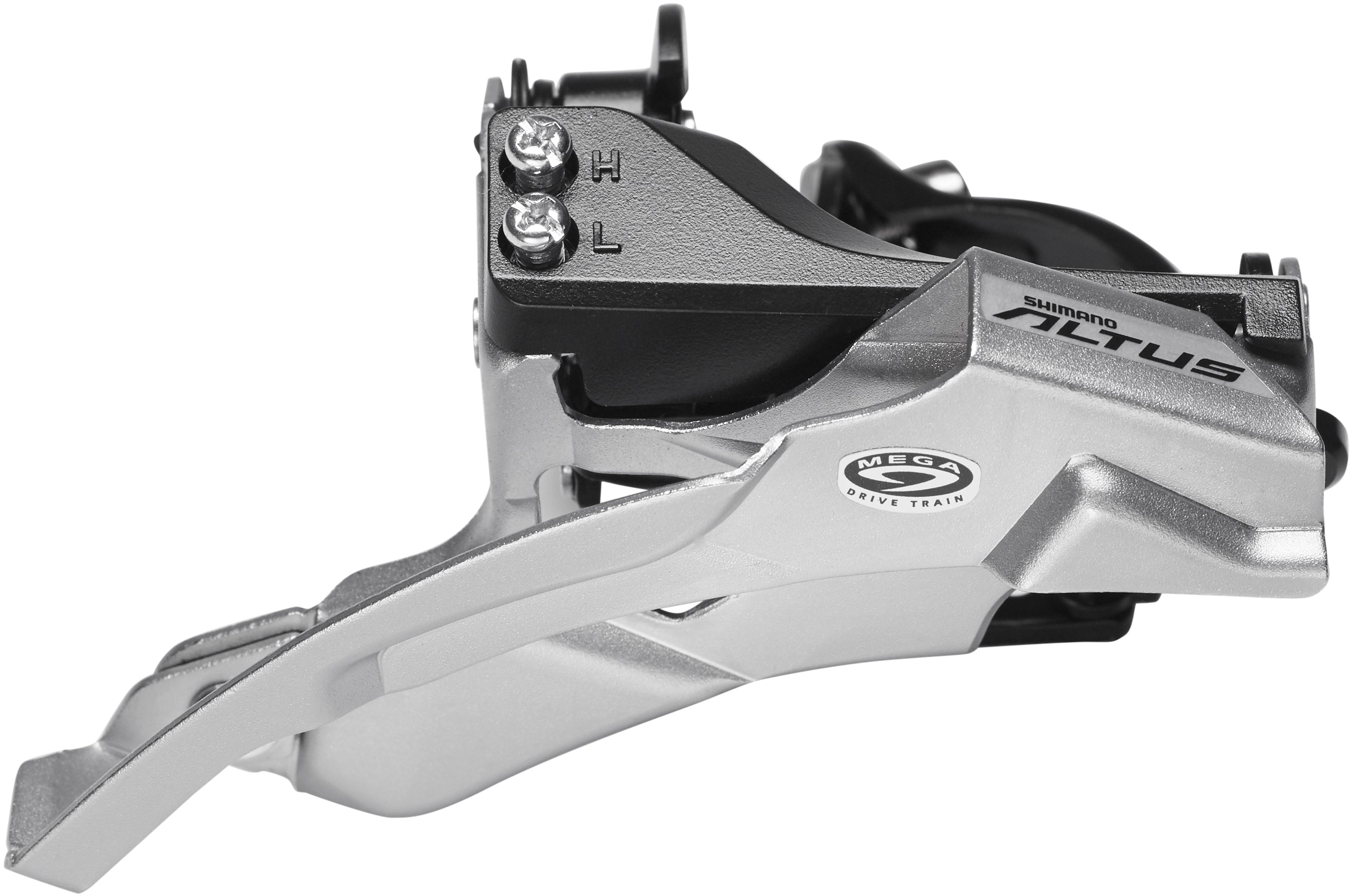 Shimano Altus FD-M370 dérailleur avant 3x9 vitesses collier double traction noir/argent