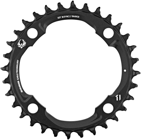 SRAM X-Sync plateau 12 vitesses noir