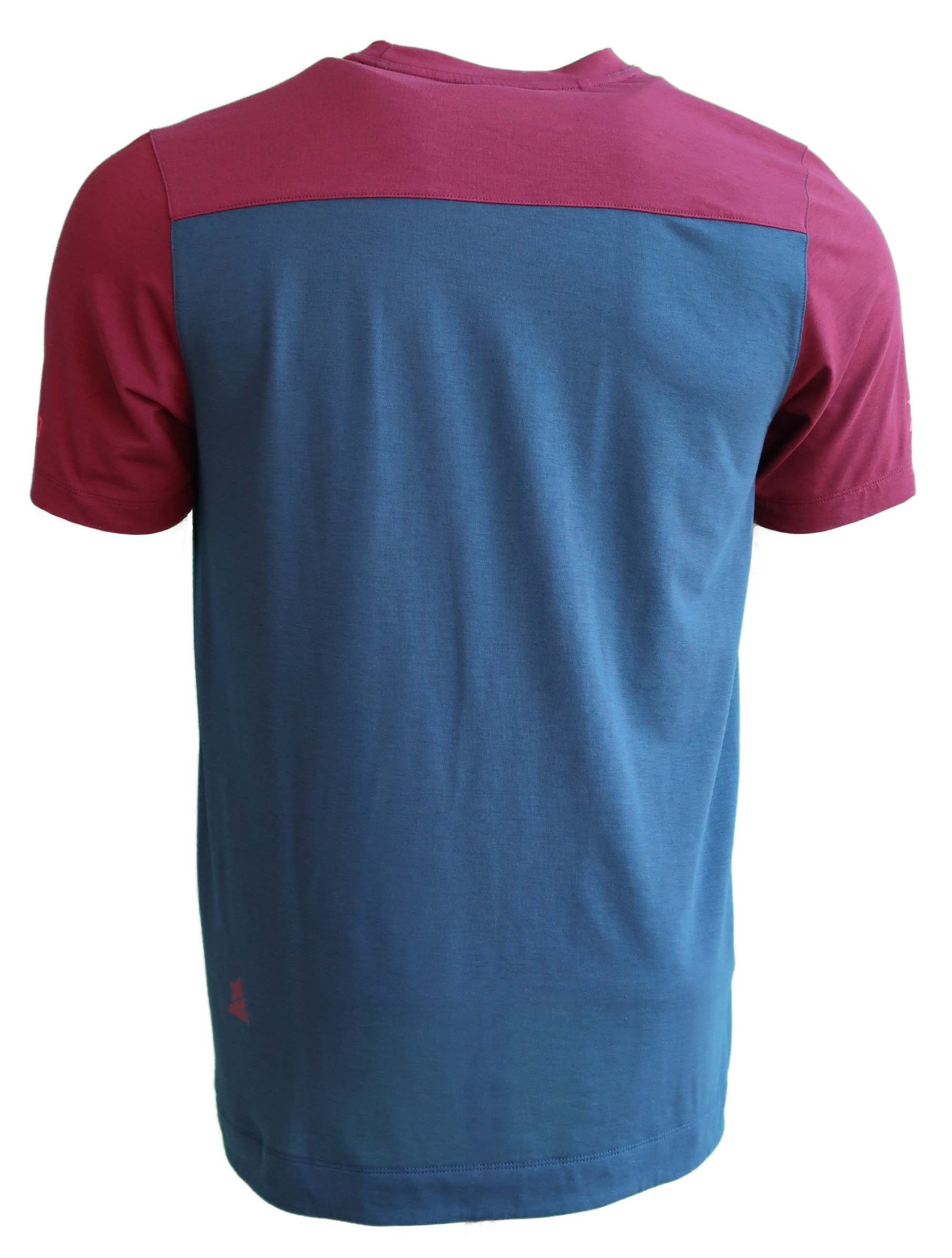Zimtstern TrailFlowz Shirt SS Homme French Navy/Windsor Wine