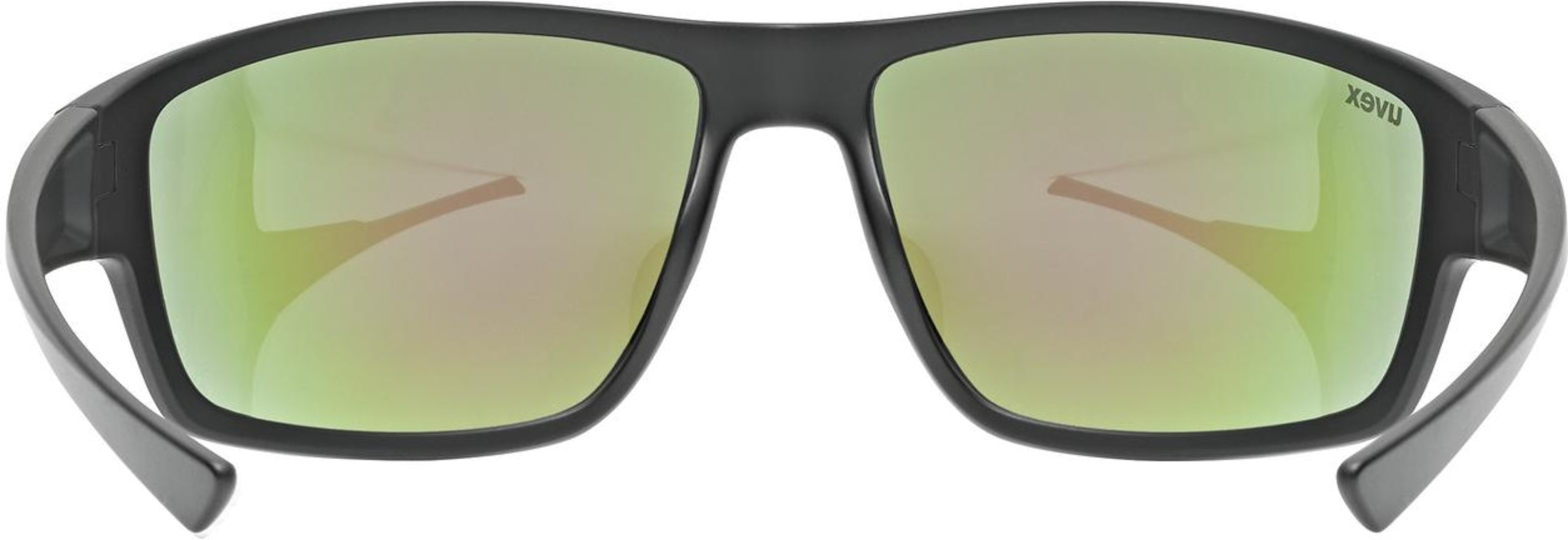uvex Sportstyle 230 Lunettes de vélo Noir Mat / Miroir Vert