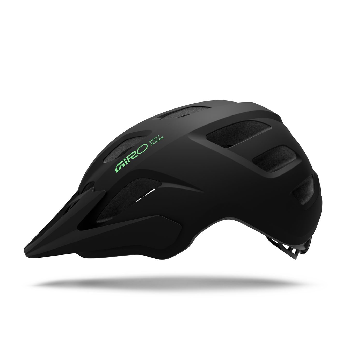 Giro Tremor Child casque enfant mat noir/vert