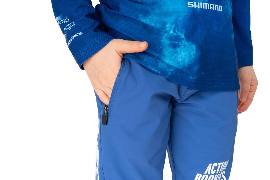 Cube MTB Baggy Short ROOKIE X bleu Actionteam