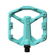 Crankbrothers Stamp 0 Small pédale plateforme turquoise