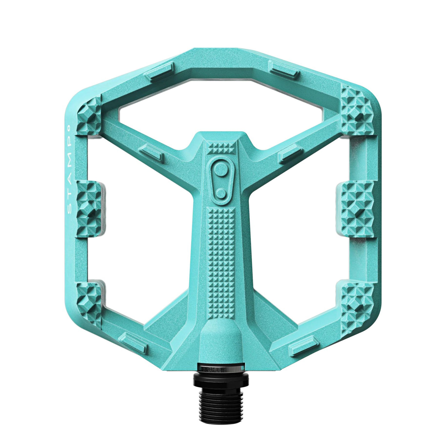 Crankbrothers Stamp 0 Small pédale plateforme turquoise