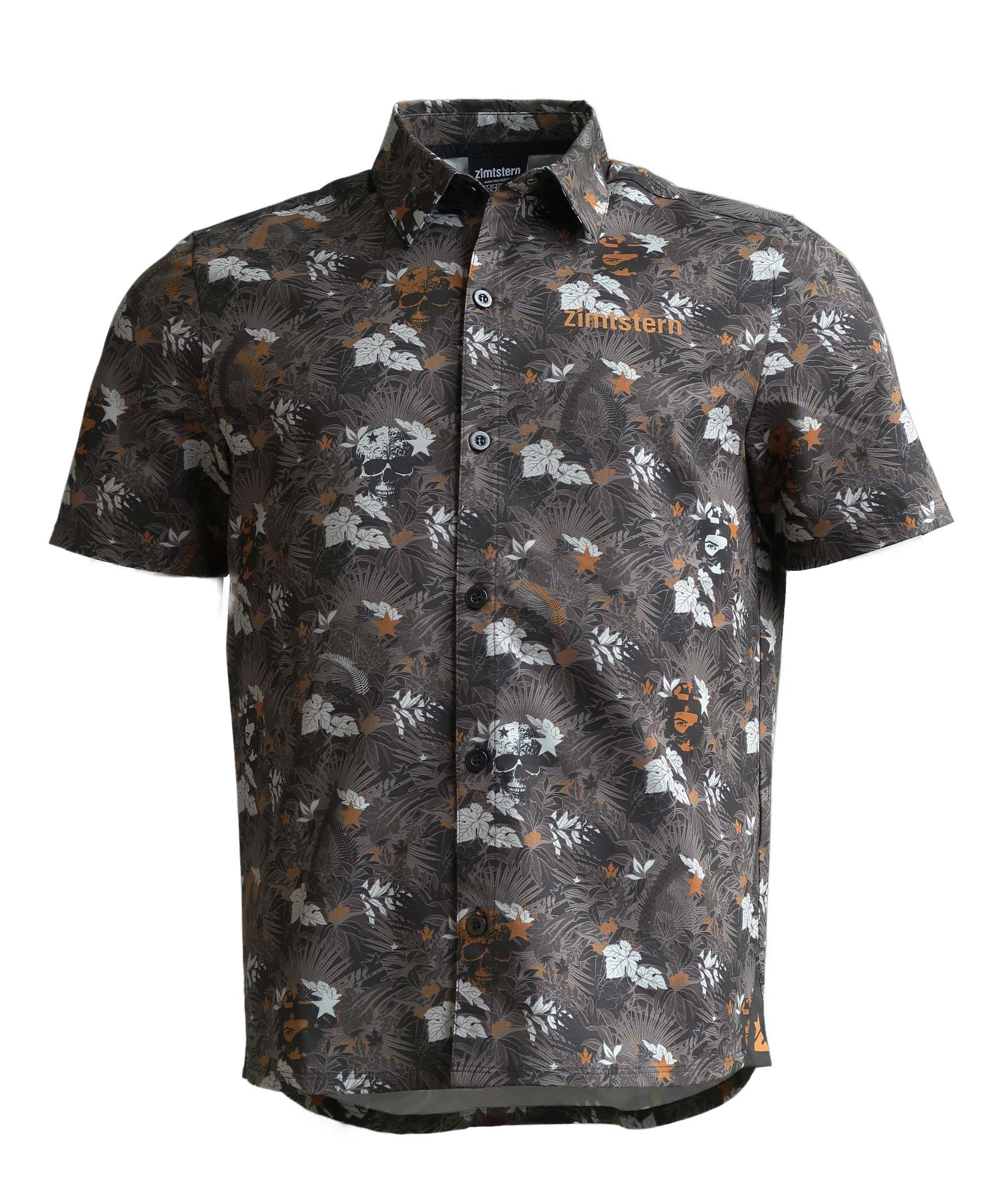 Zimtstern Braapz Maillot de cyclisme à manches courtes Homme Pirate Black