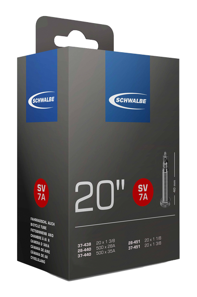 SCHWALBE No.7A Chambre à air 20"