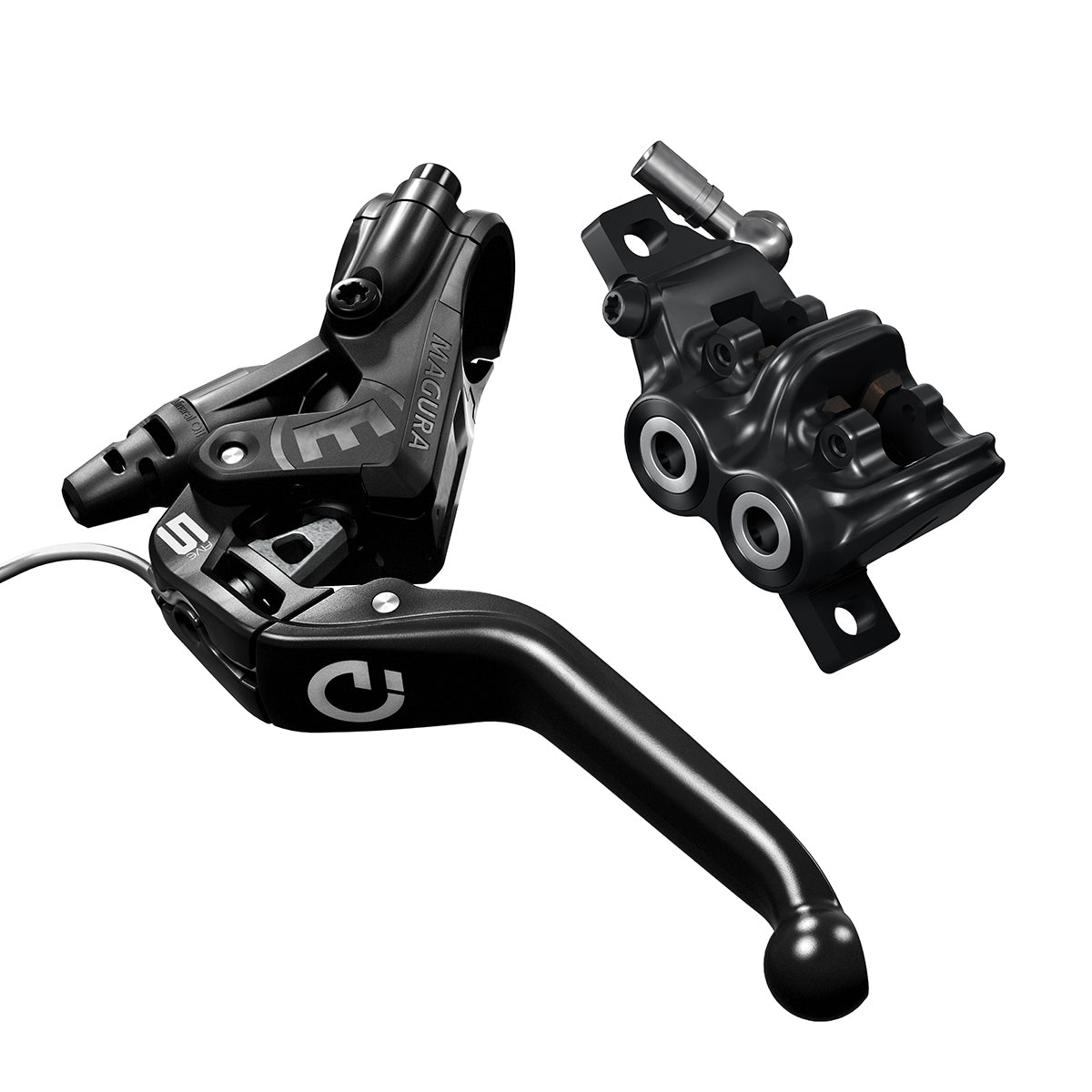 Magura MT5e HIGO-ouvreur (NC), levier en aluminium 3 doigts avec tête sphérique