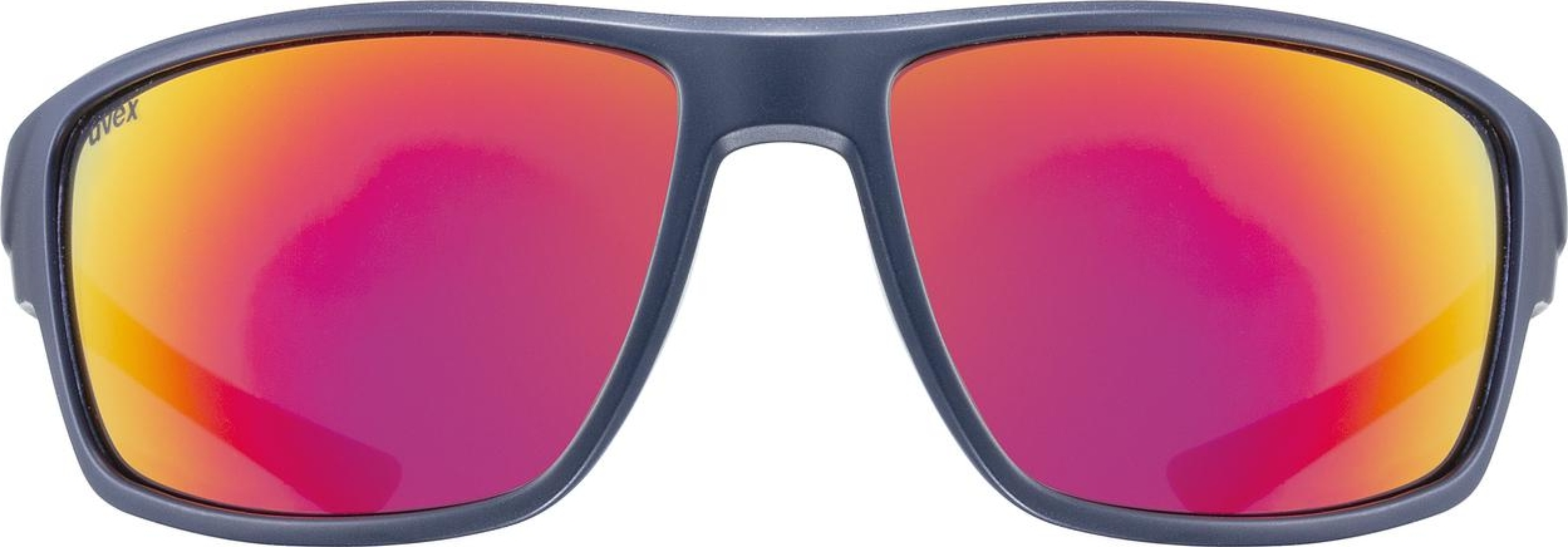 uvex Sportstyle 230 Lunettes de vélo Bleu Mat / Miroir Rouge
