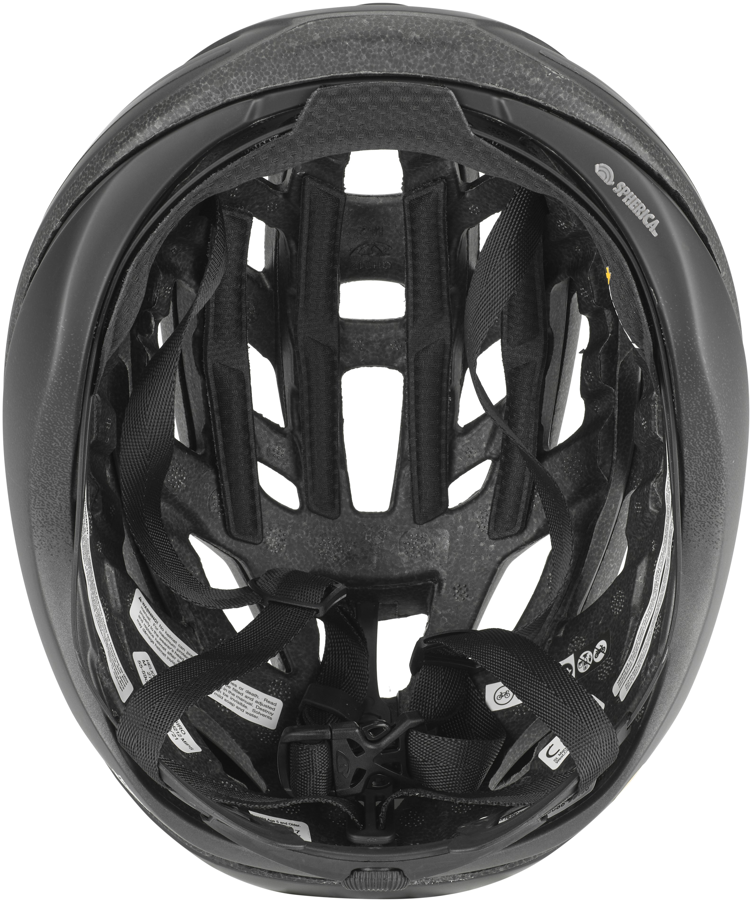 Casque Giro Helios Spherical mat noir dégradé