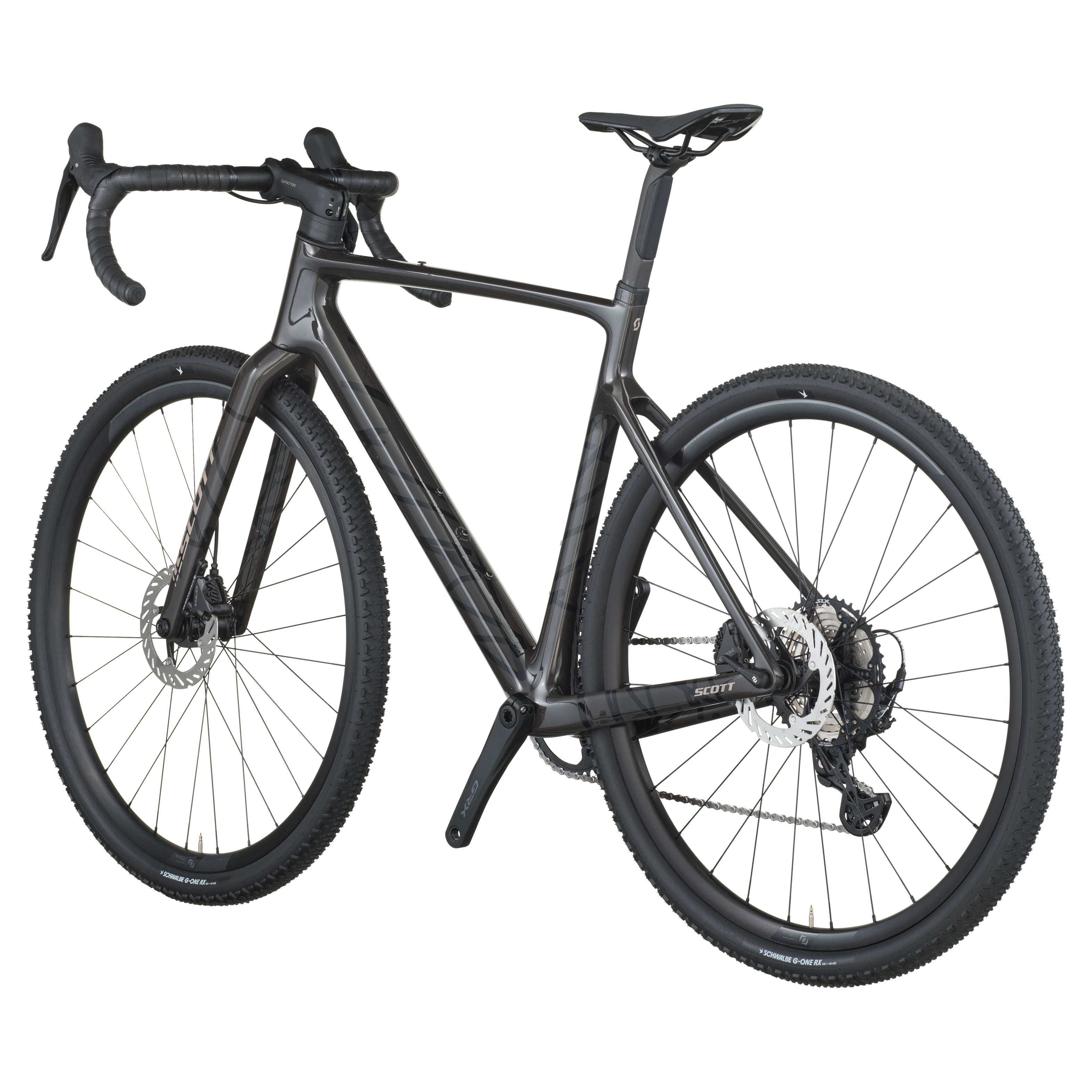 Scott Addict Gravel 30 carbone noir