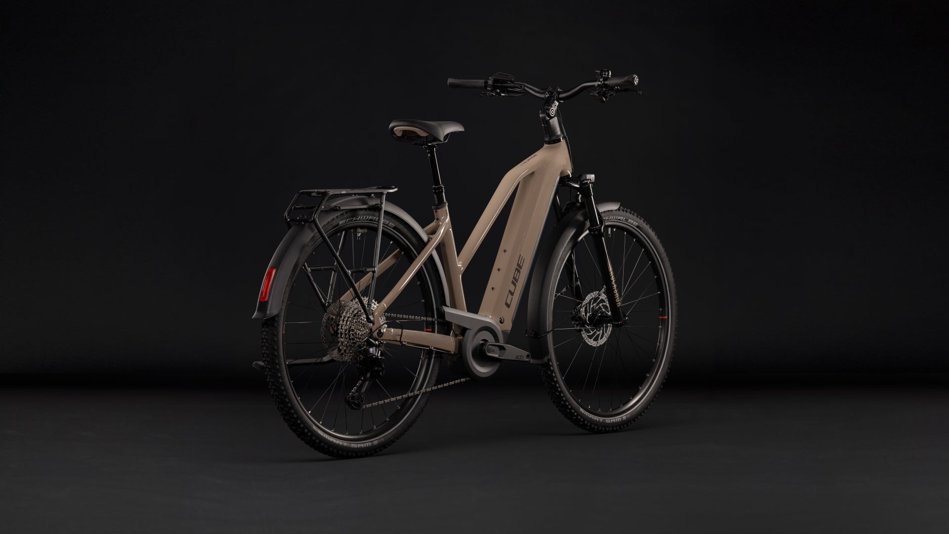 Cube Nuride Hybrid Pro 800 Trapèze cappuccino´n´black (2027)