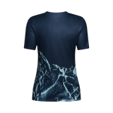 Fox W Ranger SS Maillot Img Print Bleu Arctique
