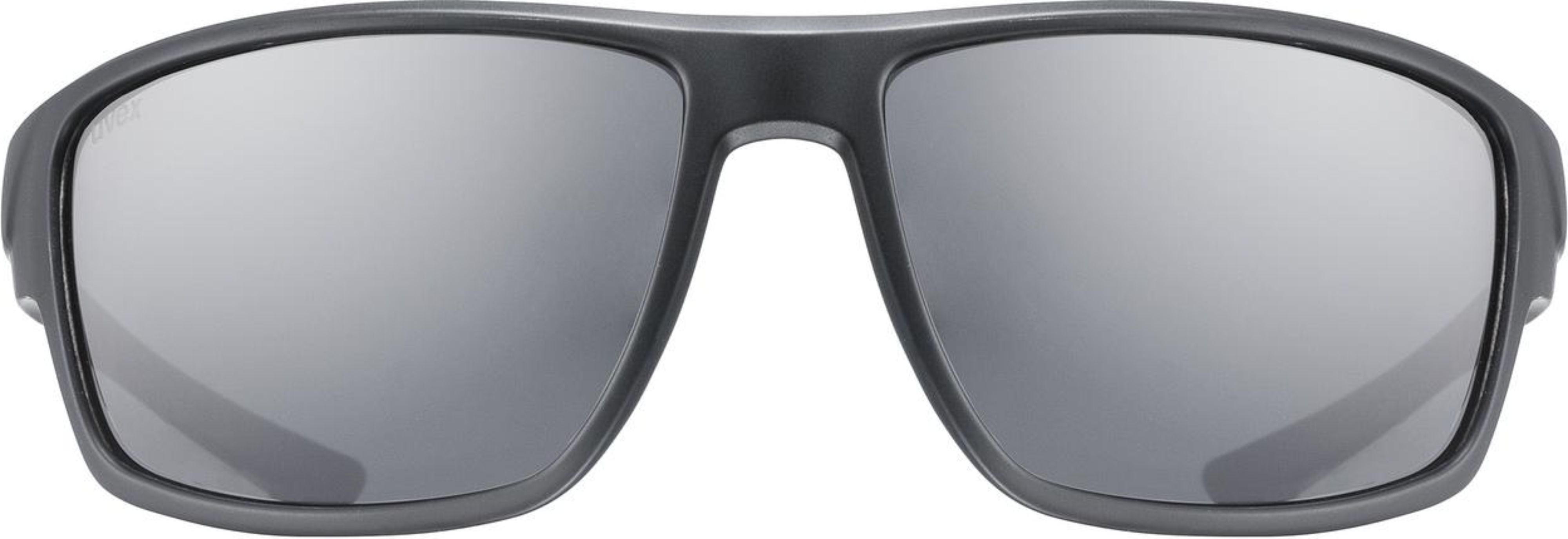 uvex Sportstyle 230 Lunettes de vélo Noir Mat / Lightmirror Silver