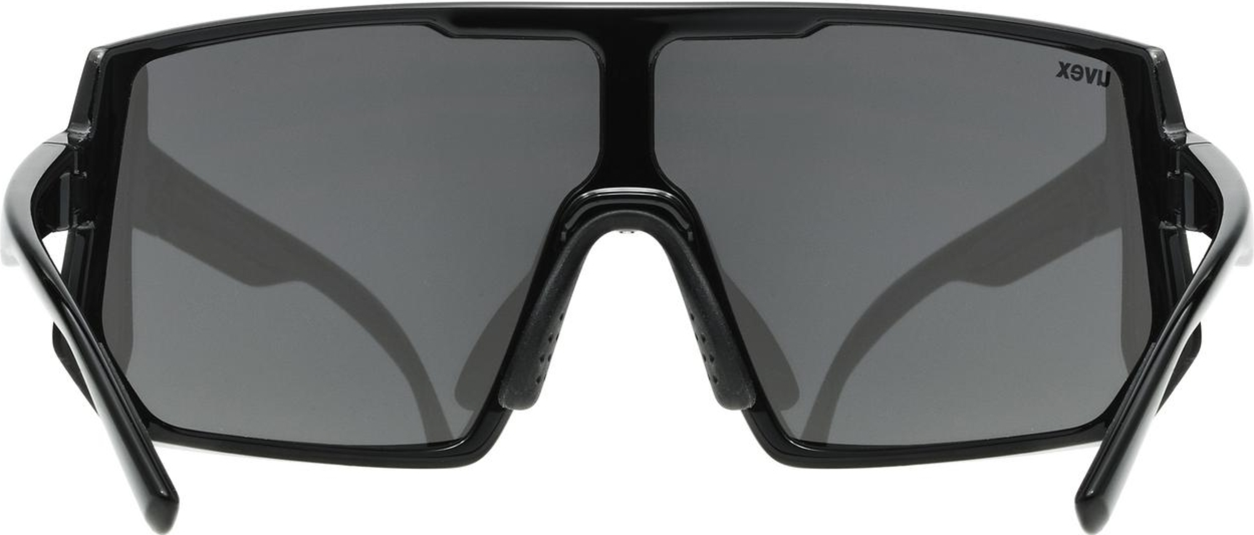 uvex Sportstyle 235 Lunettes de vélo Noir / Miroir Argent