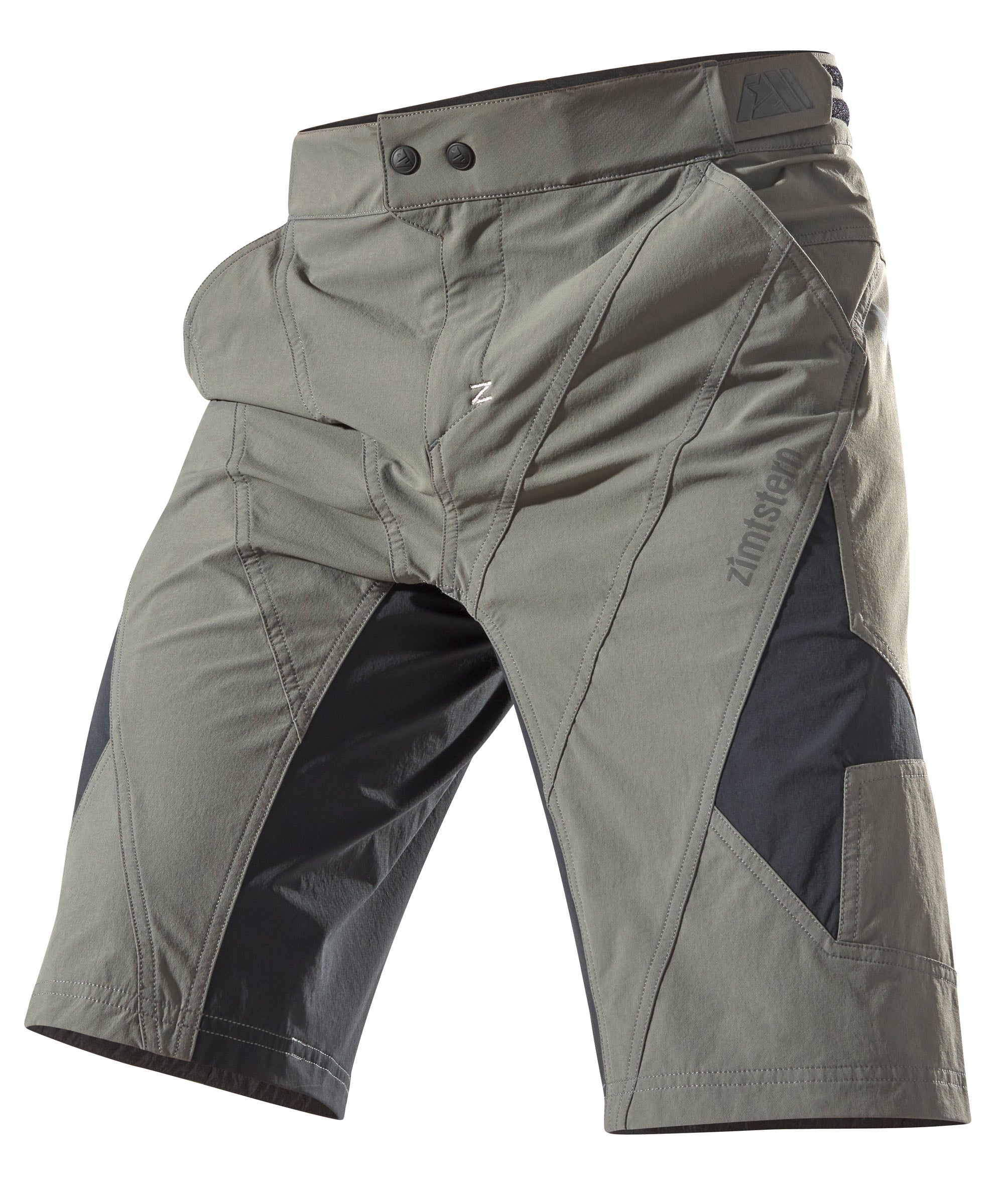 Zimtstern Tauruz Evo Short Homme Gun Metal/Pirate Black