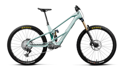 Orbea WILD LT M-TEAM RS Smooth Silver (Mat) - Escape Green C. View (Brillant)