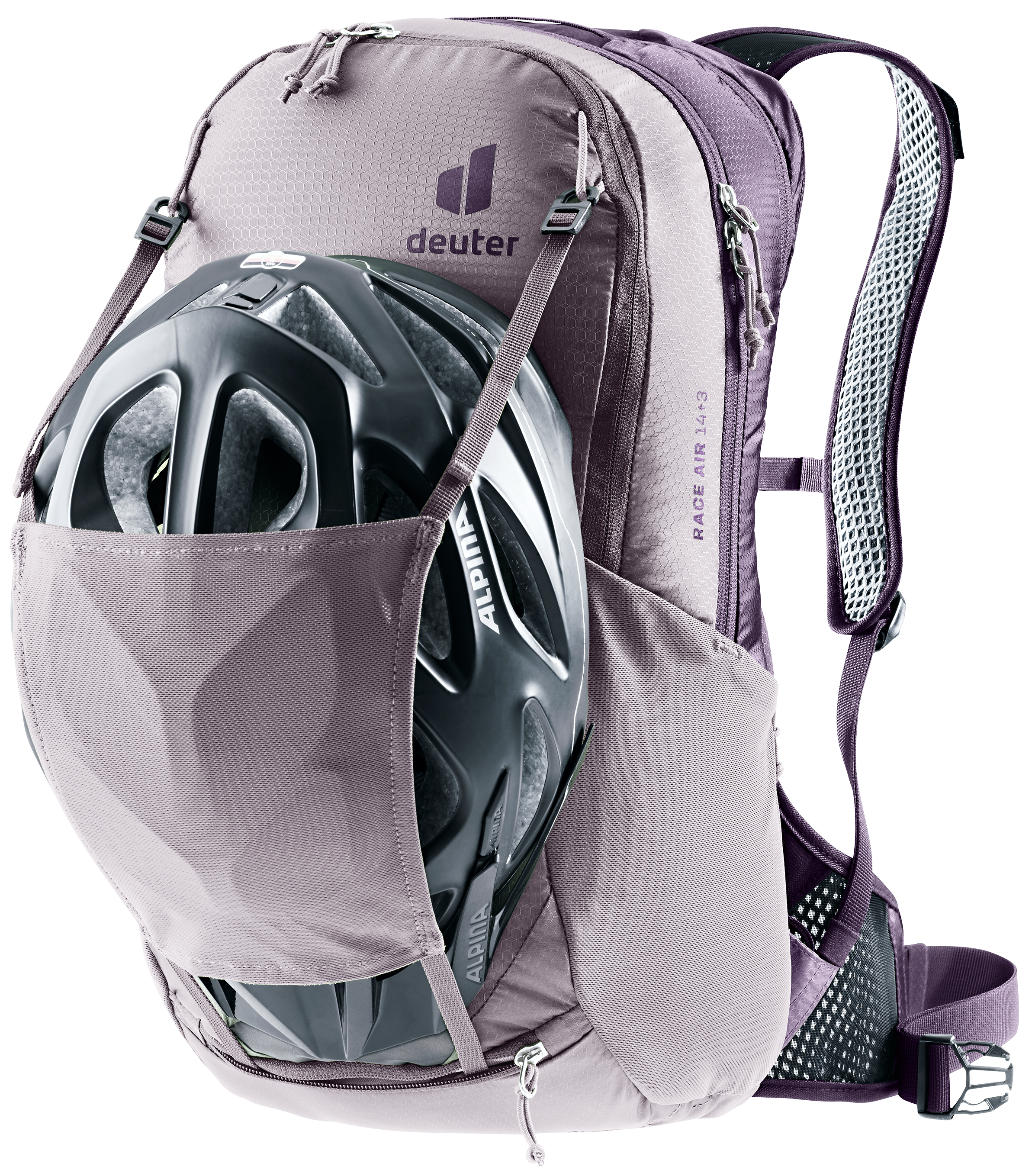 deuter Race Air 14+3 sac à dos vélo lavande-violet